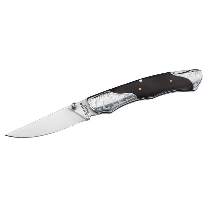Herbertz Coltelli Coltello a una mano AISI 420, scaglie di legno