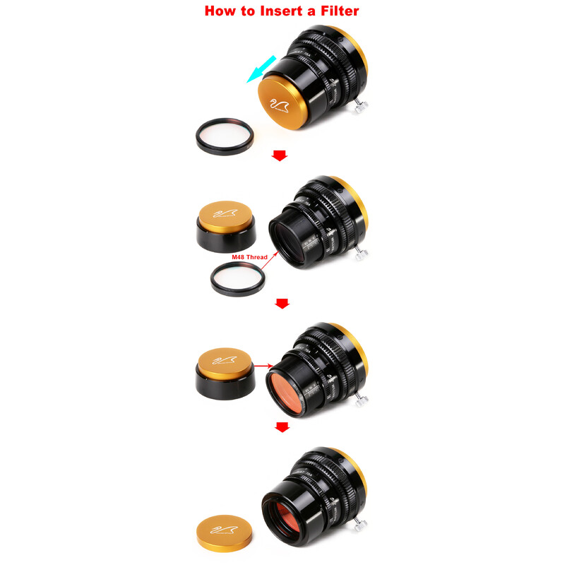 William Optics Flattener Flat73A voor ZenithStar 73