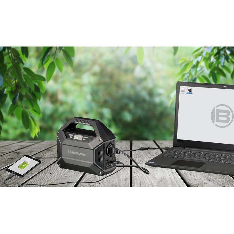 Bresser Mobile Power Station 100 Watt + Zonnelader 40 Watt