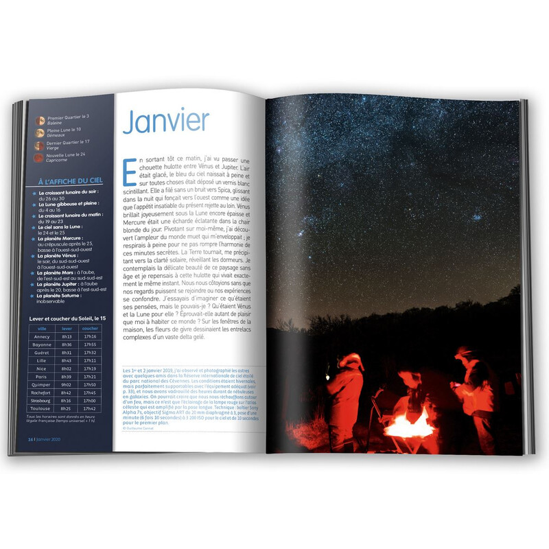 Amds édition  Almanac The Night Sky in 2020