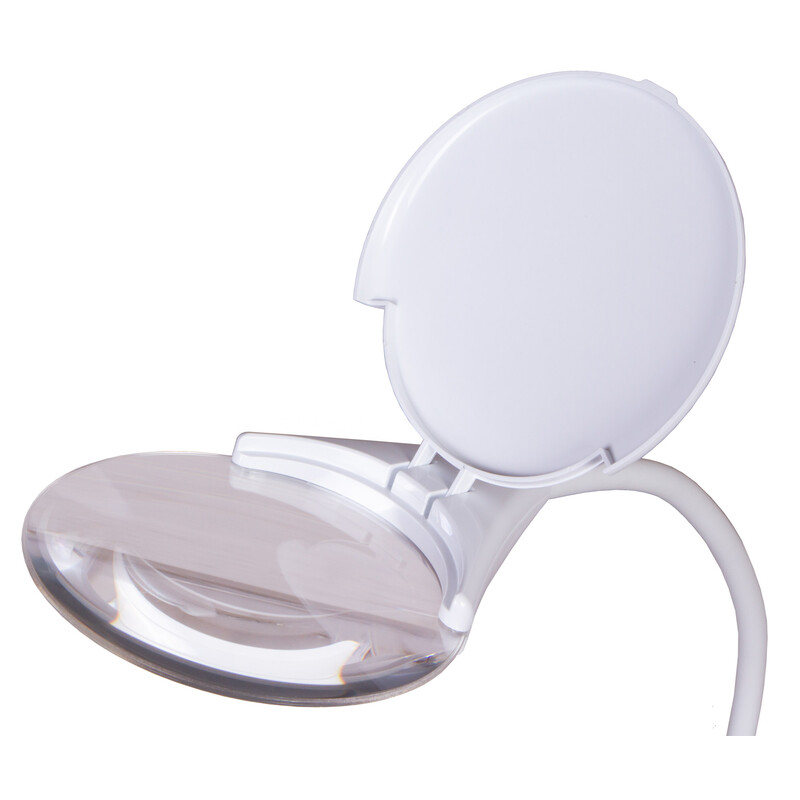 Levenhuk Magnifying glass Zeno Lamp ZL7 White