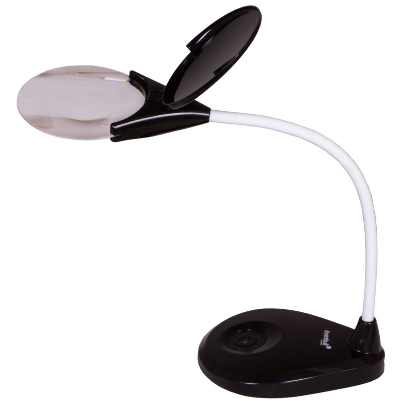 Levenhuk Magnifying glass Zeno Lamp ZL13 Black