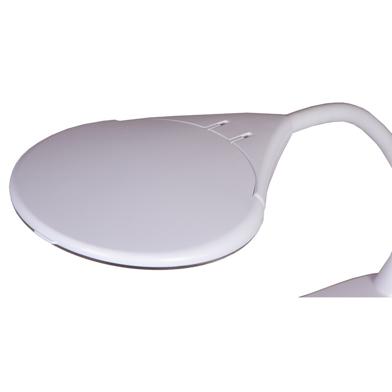 Levenhuk Magnifying glass Zeno Lamp ZL13 White