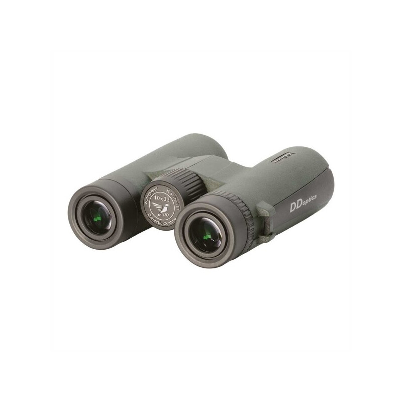 DDoptics Binoculares Kolibri 10x33 Gen. 3 green