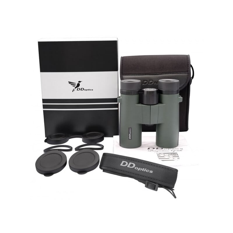 DDoptics Binoculars Kolibri 10x33 Gen. 3 green