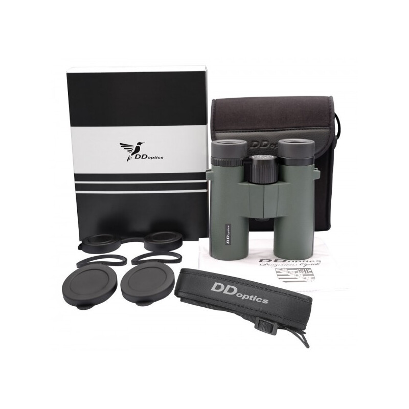DDoptics Binoculars Kolibri 8x33 Gen. 3 green