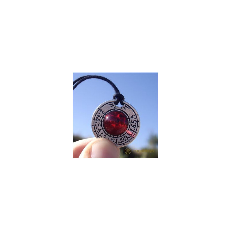 Ragalaxys Keychain Saturn Sundial Iridiscent