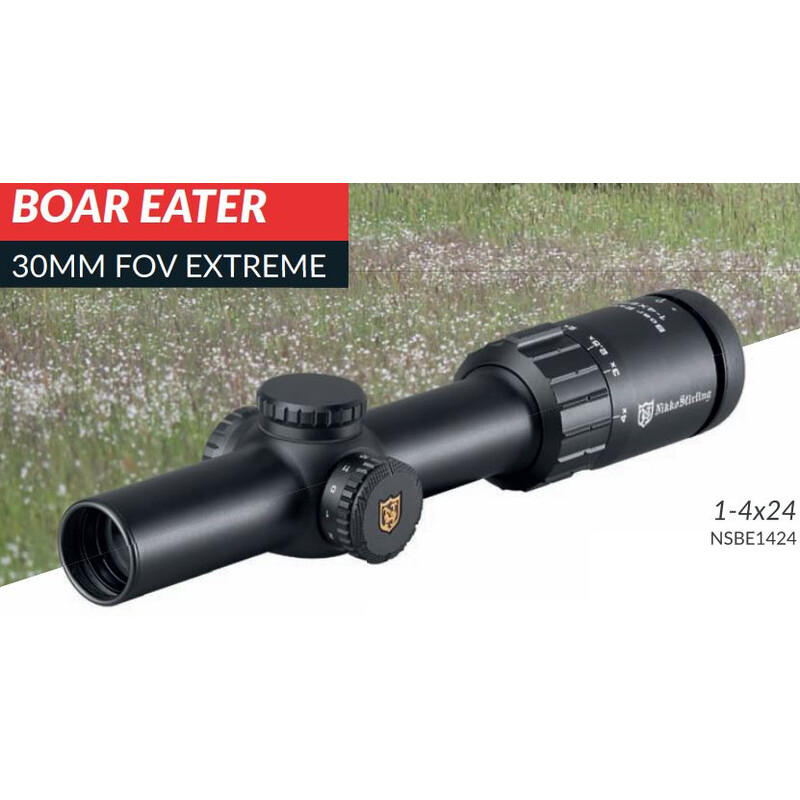 Nikko Stirling Riflescope Boar Eater 1-4x24