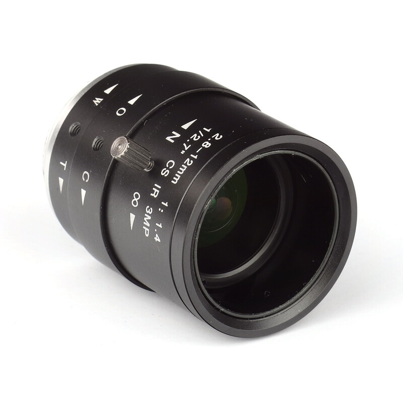 Omegon CS-Mount lense 2.8-12mm f/1.4