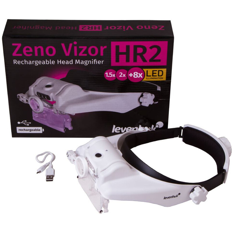 Levenhuk Magnifying glass Zeno Vizor HR2 rechargeable