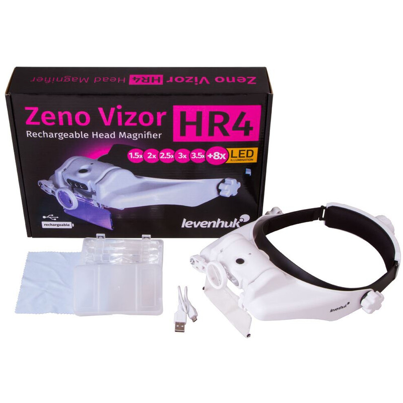 Levenhuk Magnifying glass Zeno Vizor HR4 rechargeable