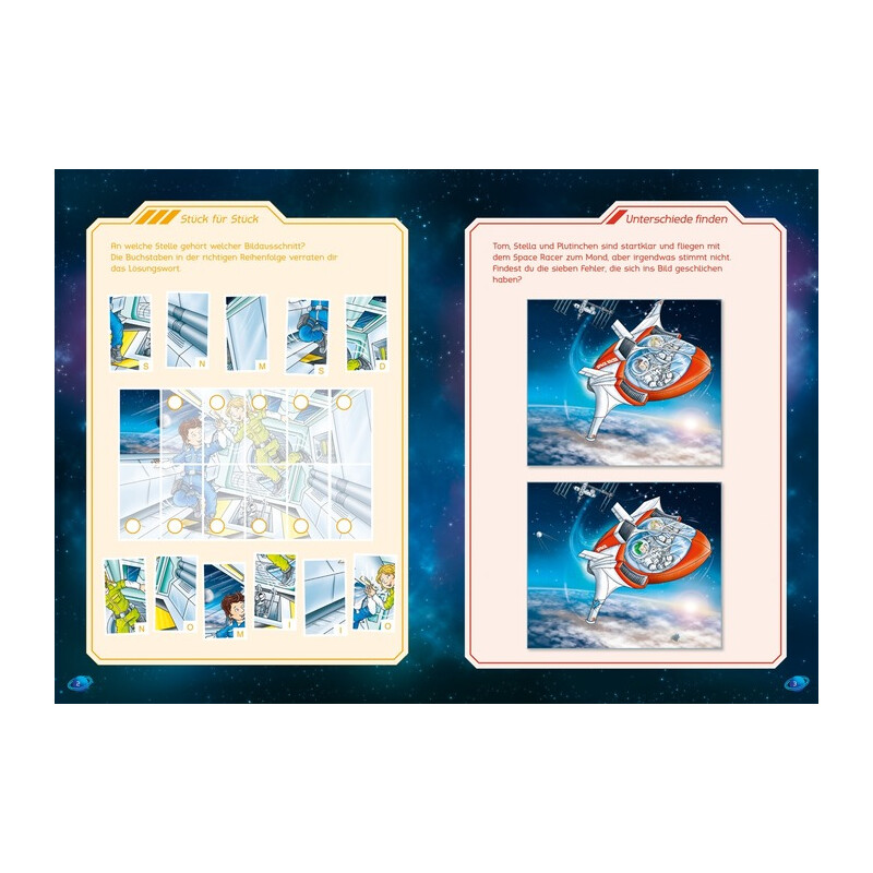 Tessloff-Verlag The little Major Tom. Moon puzzle fun