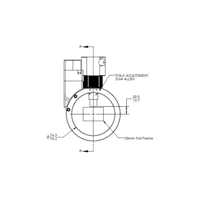 Optec Off-Axis-Guider Sagitta Off-Axis Guider gemotoriseerd