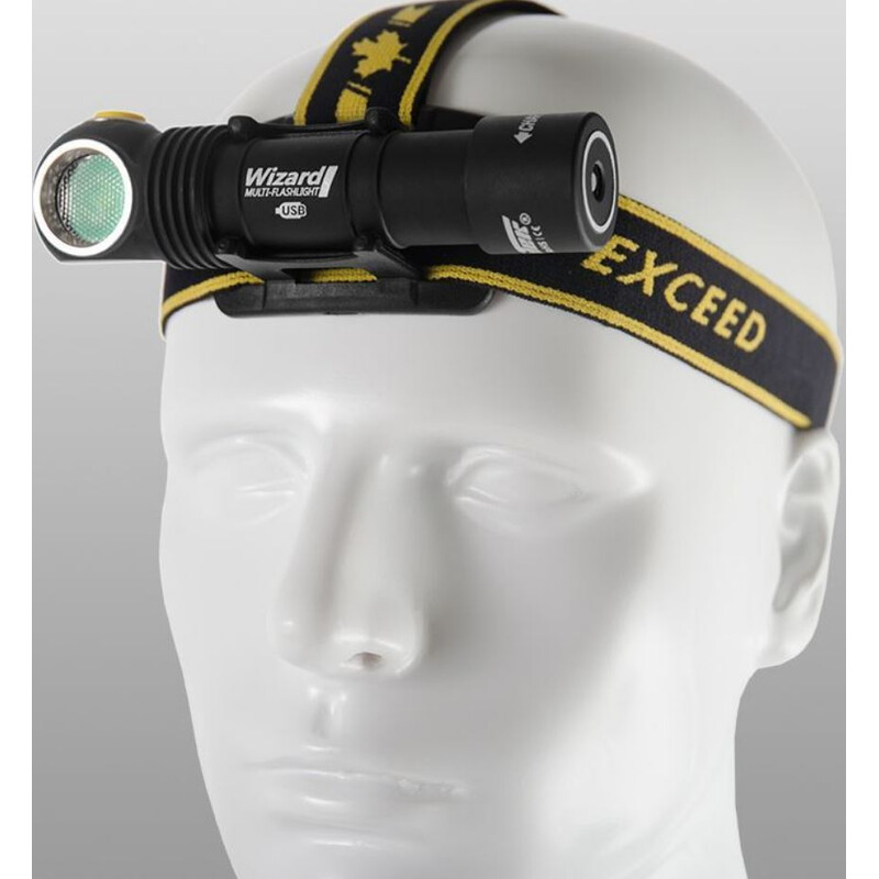 Armytek Linterna Lámpara de bolsillo Wizard Magnet USB (luz fría)