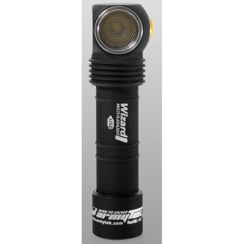 Armytek Linterna Lámpara de bolsillo Wizard Magnet USB (luz fría)