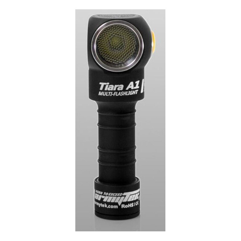Armytek Tiara hoofdlamp of Zaklamp (koud licht)