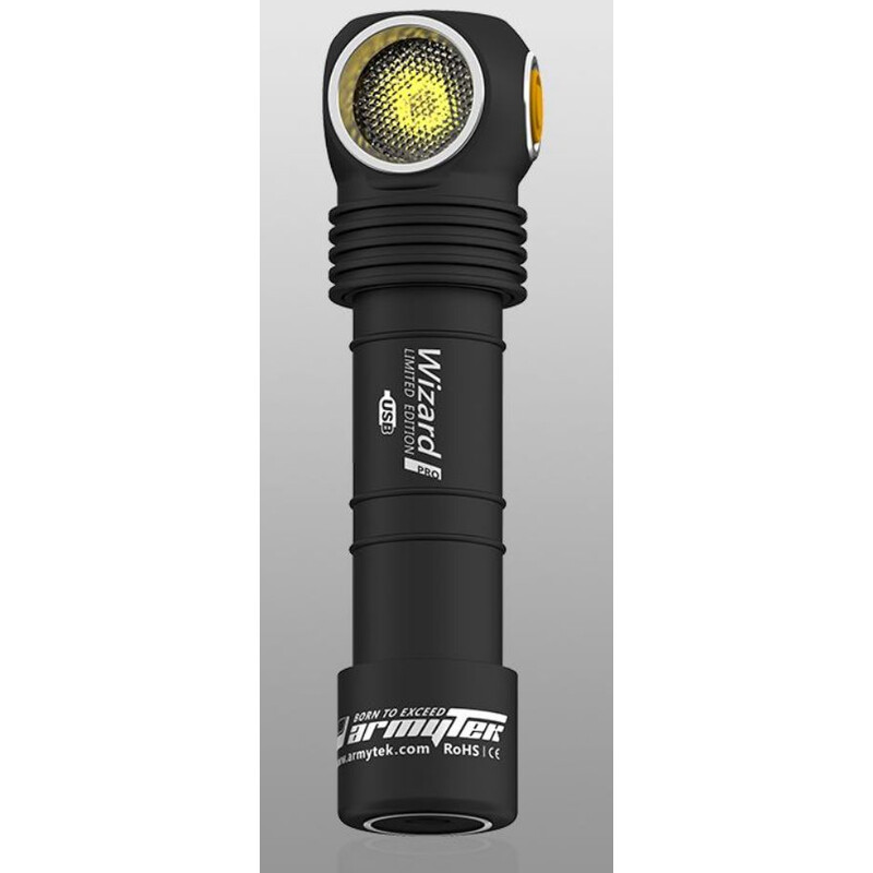 Armytek Zaklamp Wizard Pro Nichia magnetische lamp (warm licht)