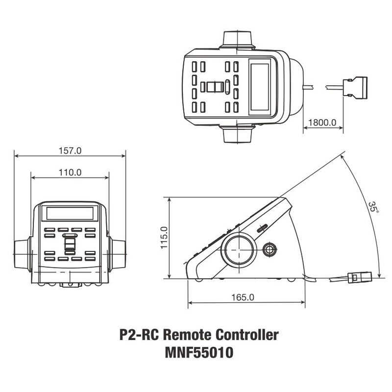 Nikon P2-RC remote controller