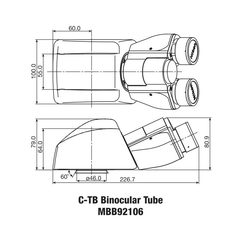 Nikon C-TB  Binocular Tube