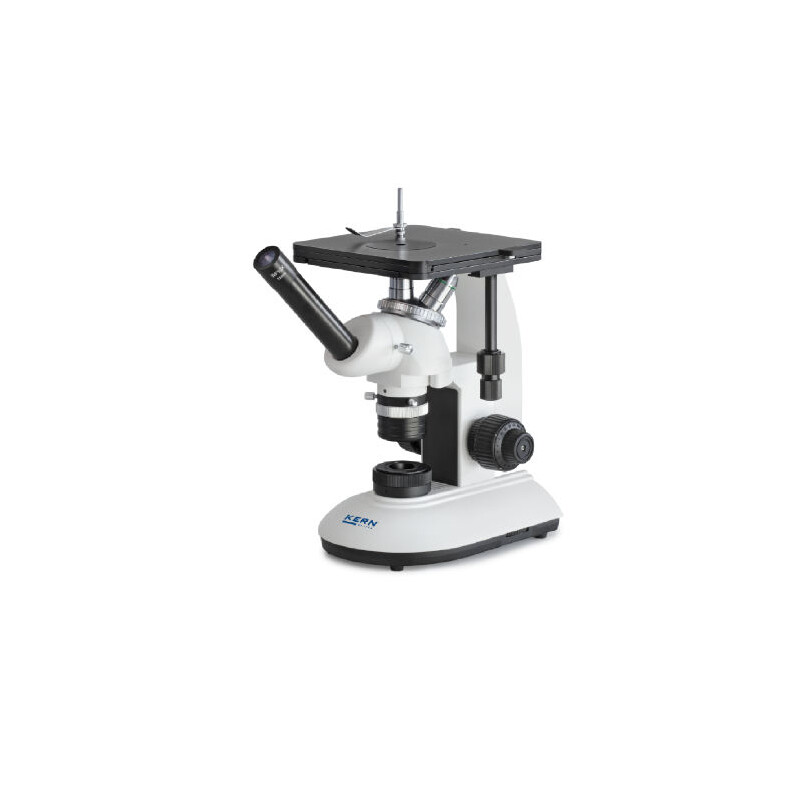 Kern Inverted microscope OLE 161, invers, MET, mono, DIN planchrom,100x-400x, Auflicht, LED, 3W