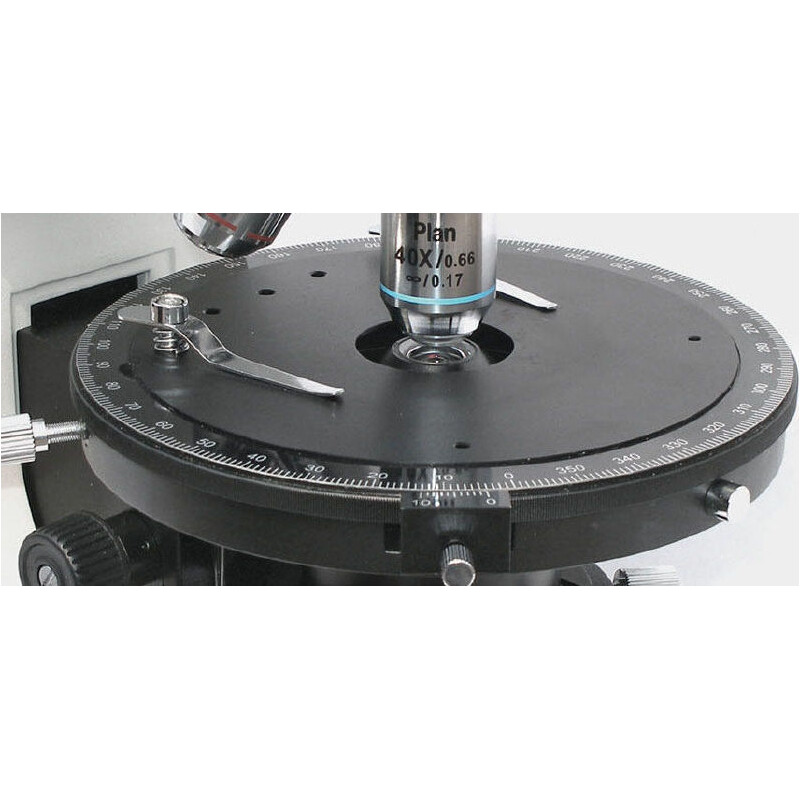 Kern Microscope OPN 184, POL, trino, Inf plan, 40x-400x, Incident  light, HAL, 100W