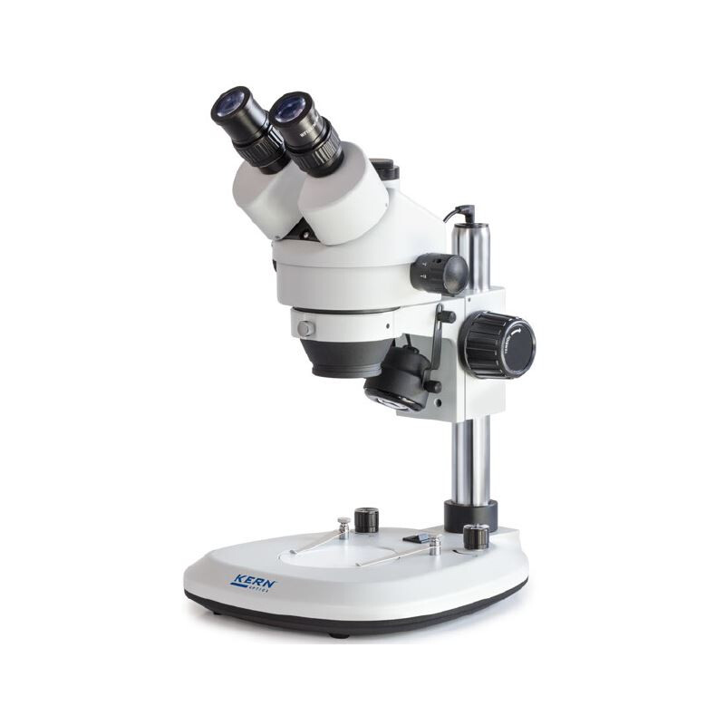 Kern Stereo zoom microscope OZL 464, trino, Greenough, 0,7-4,5x, HWF10x20, 3W LED