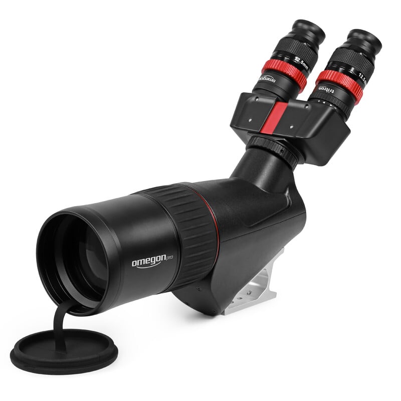 Omegon Spotting scope 40x80mm with binocular viewer