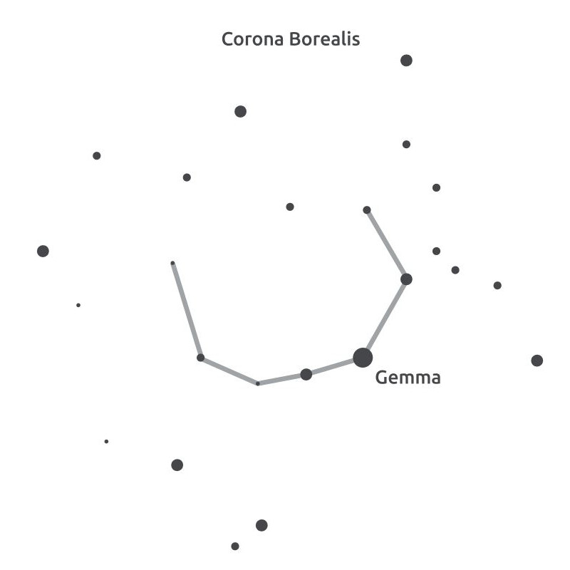 Masketo Face mask polyester Corona Borealis 5 pieces