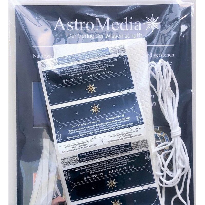AstroMedia Face mask kit for 5 pieces