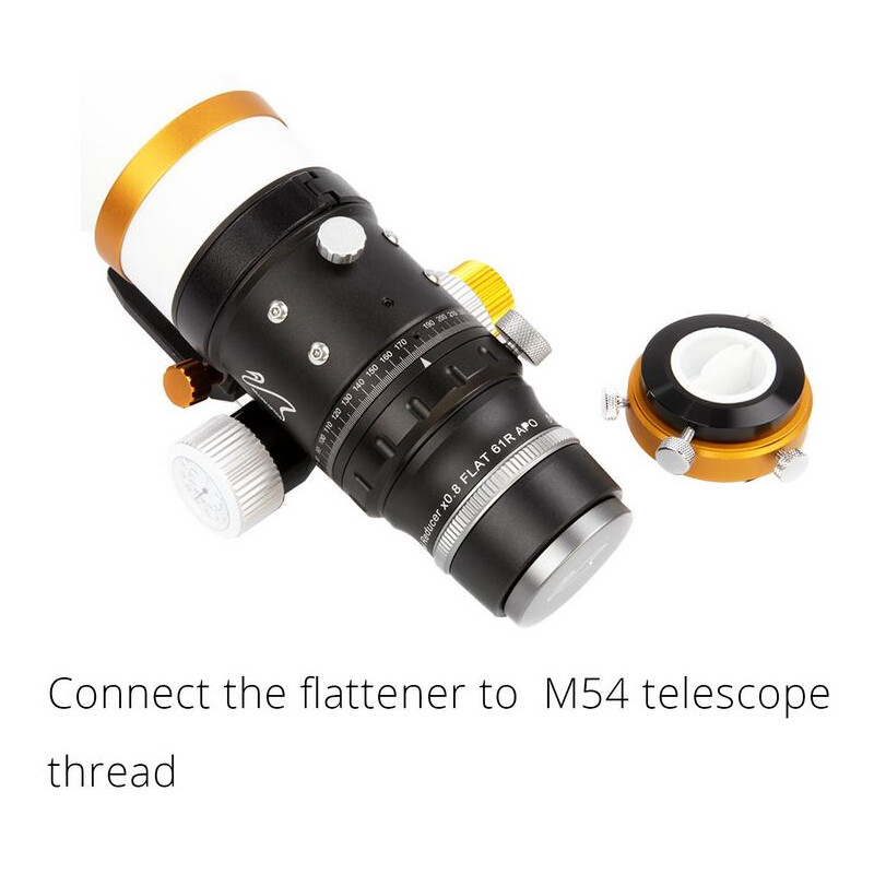 William Optics Adjustable Flattener Reducer Flat61R for ZenithStar 61