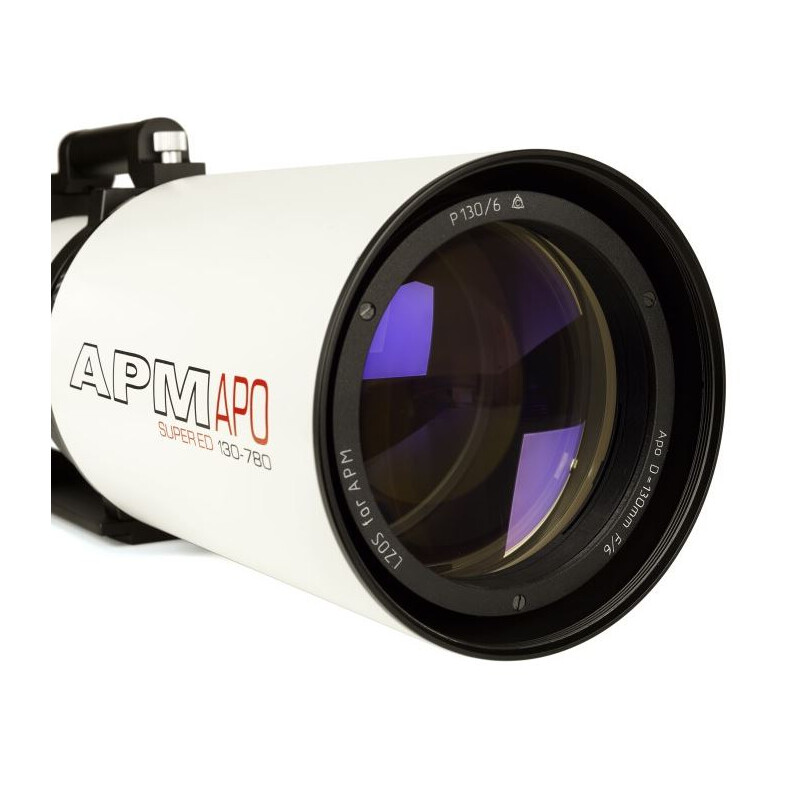 APM Apochromatic refractor AP 130/780 LZOS 3.7-ZTA  Riccardi Reducer M63 OTA