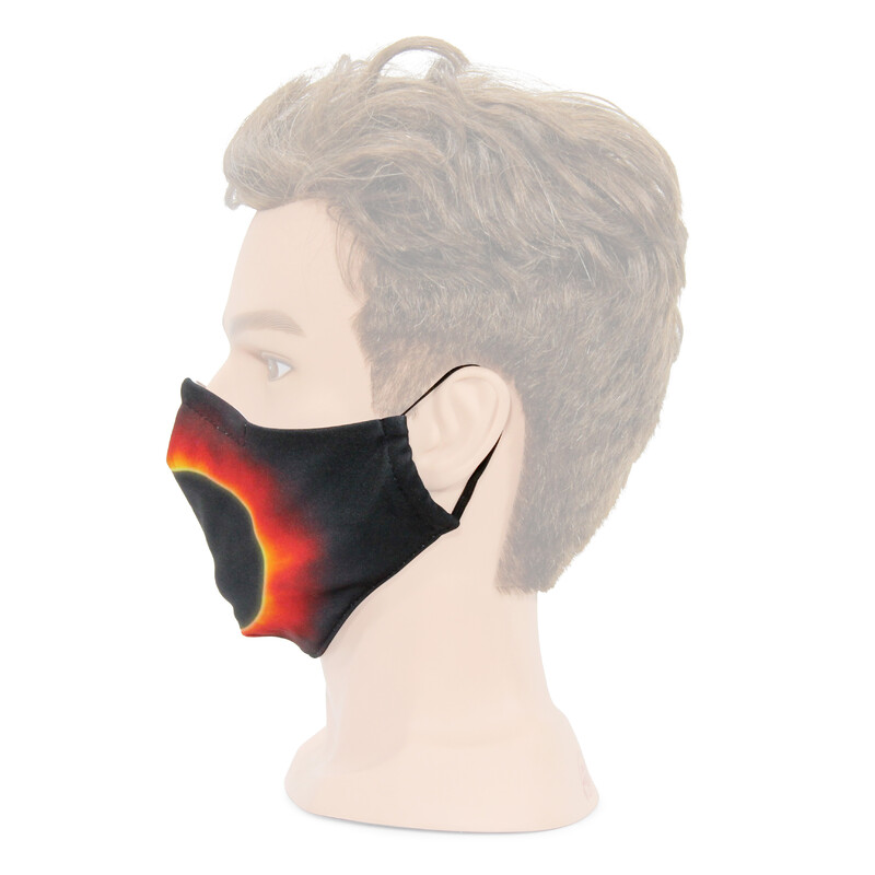 Masketo face mask with astronomy theme Solar Corona 1 piece