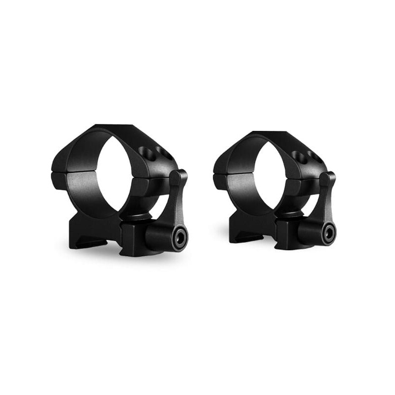 HAWKE Montaje de anillo de precisión de acero de 30 mm 2 piezas de palanca Weaver Medium
