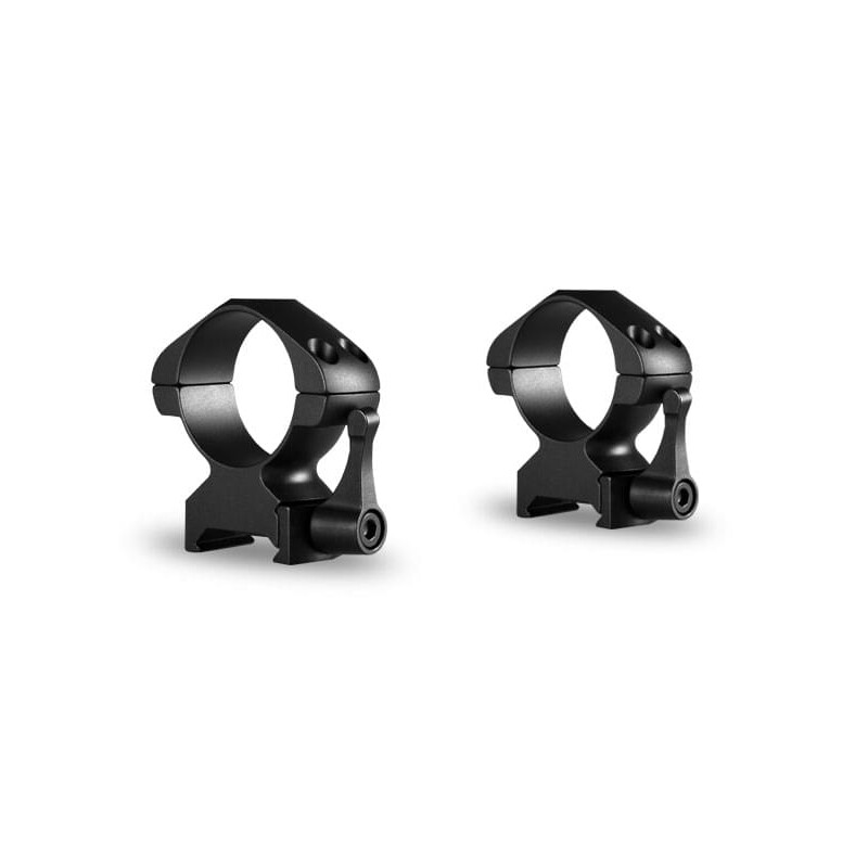 HAWKE Montaje de anillo de precisión de acero de 30 mm 2 piezas de palanca alta Weaver