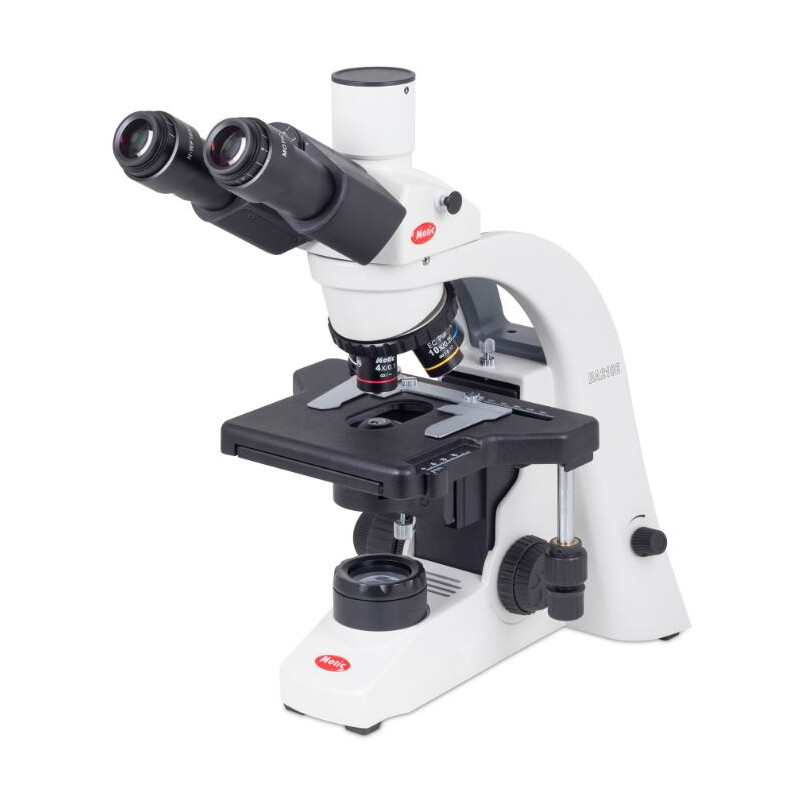 Motic Microscope BA210 trino, infinity, EC- plan, achromatic, 40x-1000x, LED