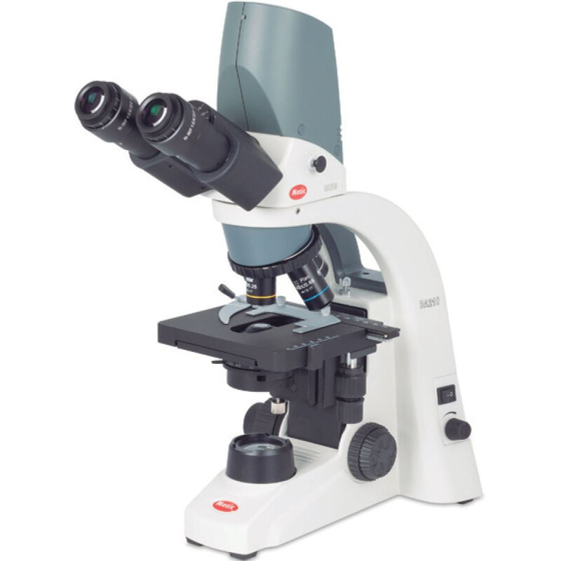 Motic Microscope BA210 Digital, 3MP, 1/2", USB2, infinity, EC- plan, achro, 40x-1000x, LED