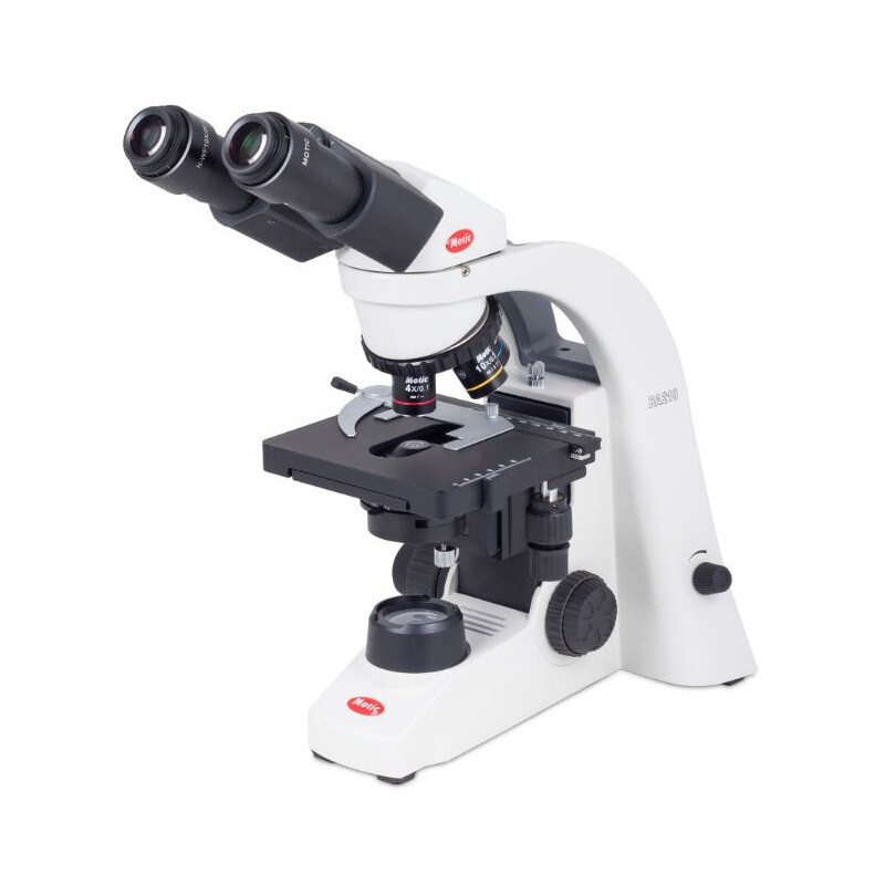 Motic Microscope BA210 bino, infinity, EC- plan, achro, 40x-1000x,  LED