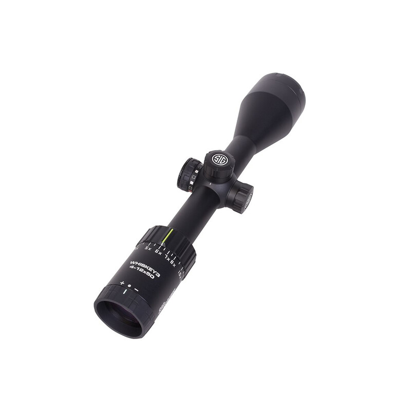 Sig Sauer Richtkijker WHISKEY3 ZF 4-12x50 zwart Ø1" HellFire Quadplex SFP