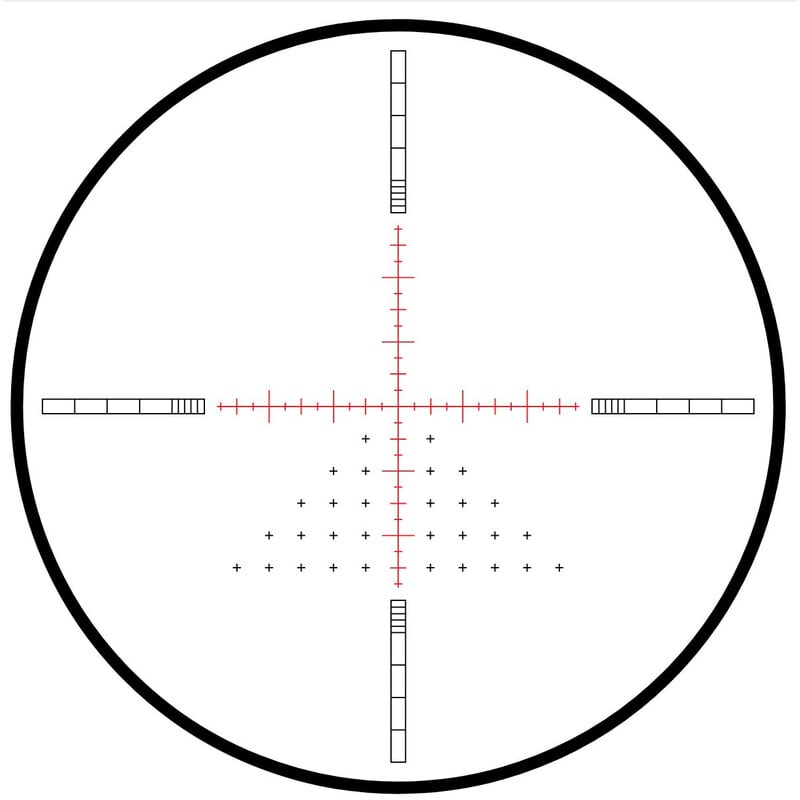 HAWKE Mira telescópica Sidewinder 30 FFP 6-24x56 Mil Dot+