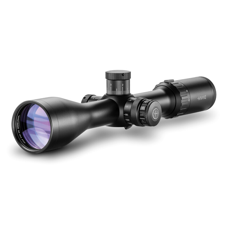 HAWKE Riflescope Vantage 30 WA FFP 4-16x50 IR Half Mil Dot