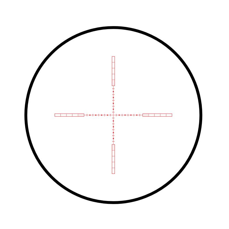 HAWKE Riflescope Vantage 30 WA SF IR 6-24x50 10x Half Mil Dot