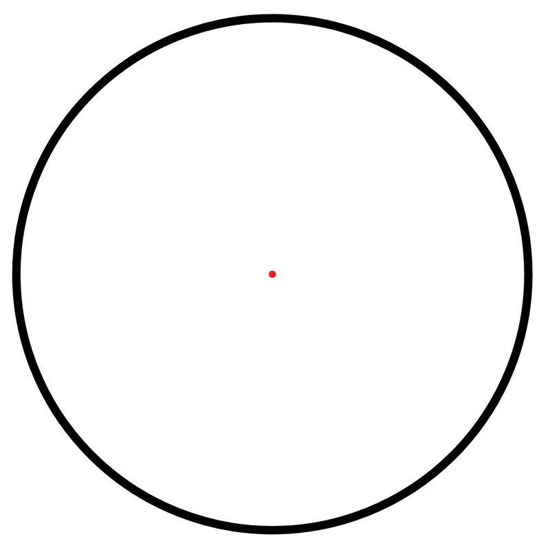 HAWKE Mira telescópica Endurance Red Dot 1x25 QR Weaver