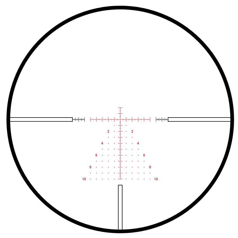 HAWKE Riflescope Frontier 1-inch 3-15x44 SF IR Mil Pro