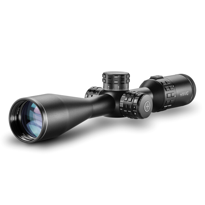 HAWKE Riflescope Frontier 1-inch 4-20x44 SF IR Mil Pro