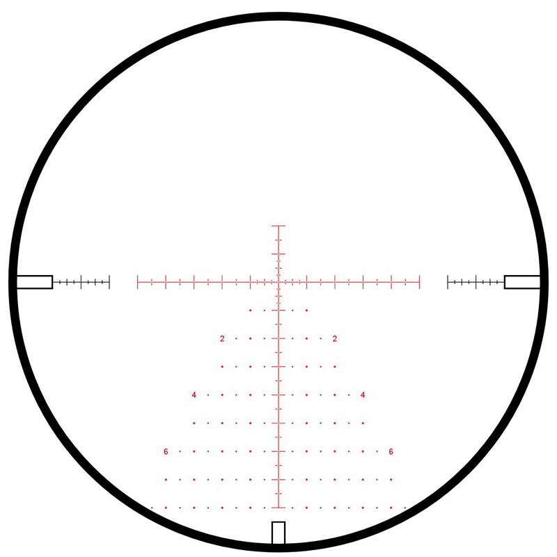 HAWKE Riflescope Frontier 1Zoll 4-20x44 SF IR Mil Pro