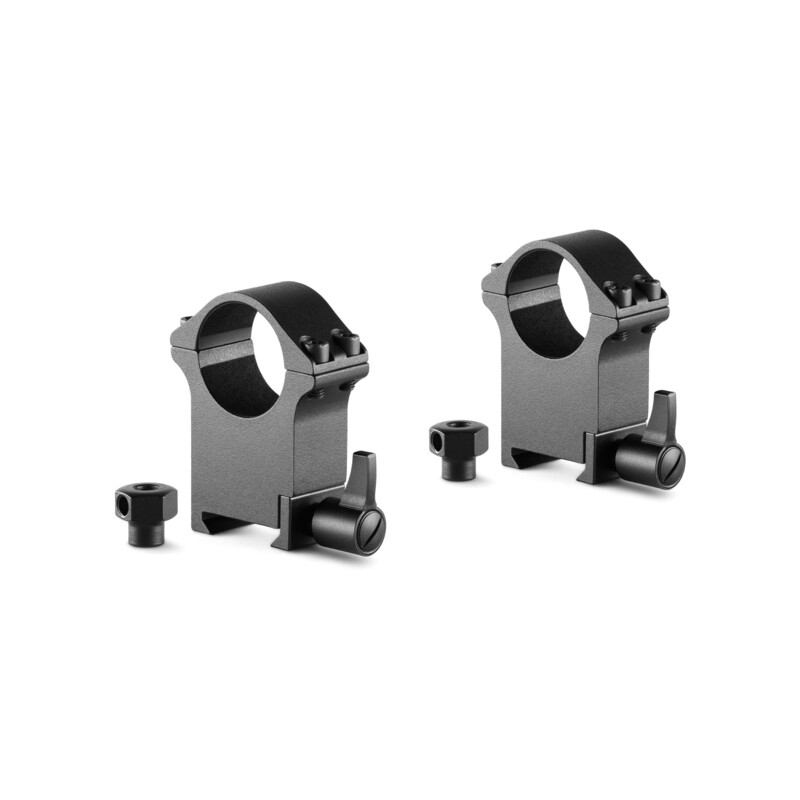 HAWKE Montaje profesional de anillo de acero Weaver de 1 pulgada Peso extra