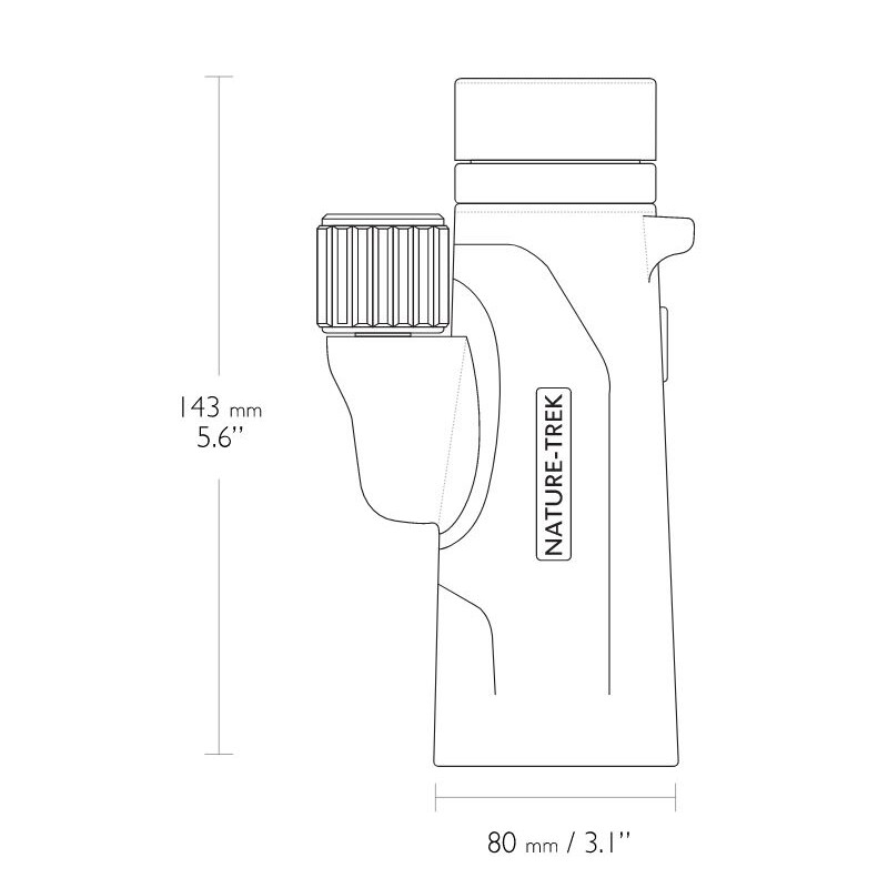 HAWKE Monocular Nature-Trek 8x42 Mono