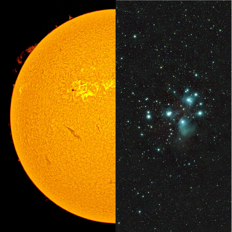 Lunt Solar Systems Solar telescope ST 60/420 LS60MT Ha B600 BT C Allround OTA