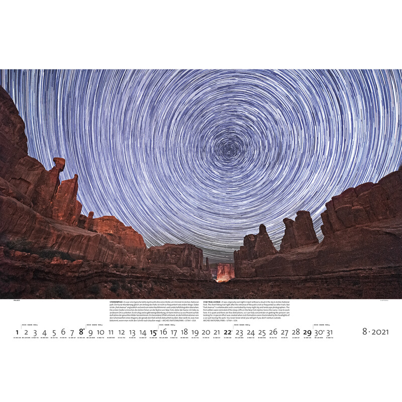 Palazzi Verlag Calendar Nightscapes 2021