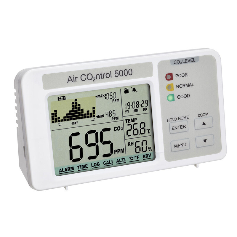 TFA AIRCO2NTROL 5000 CO2 monitor with data logger